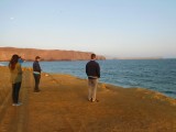 Paracas aan de stille oceaan