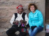 Valerie met breivriend