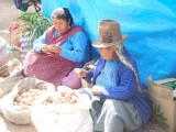 Lokale markt Urubamba
