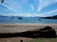 4 augustus: strandje Ilha Grande