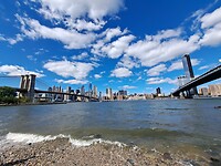 Brooklyn Bridge and Manhattan Bridge