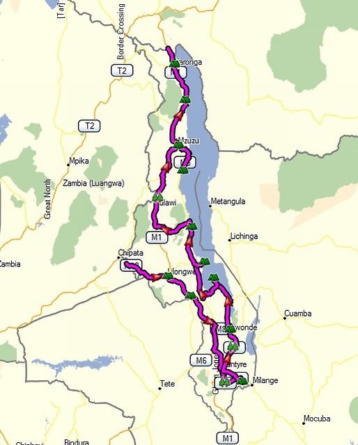 Malawi_route