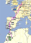 route Marokko