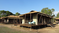 Wildman Wilderness Lodge: onze tent