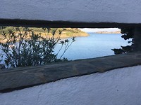 Zicht vanaf de patio