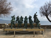 Muzikale ontvangst in L’Escala