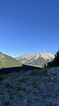 de eerste foto vandaag .. acht uur,  strak blauwe lucht