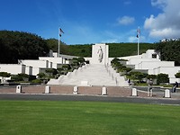 National memorial cemetry of the Pacific in de Punchbowlkrater