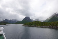 Leaving Lofoten at Fiskebøl