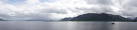 A lot of small islands and fish farm