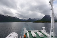 Still between Fiskebøl and Melbu