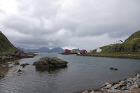 A walk in windy and rainy Nyksund