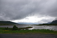 On the road back to Sortland