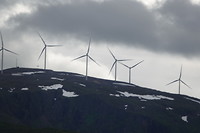 On the road back to Sortland