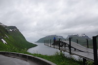 Artistic platform at Bergsbotn