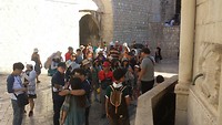 toeristenstroom in Dubrovnic