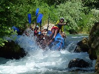 Raften op de Cetina bij Omis