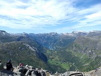 Geirangerfjord vanaf Dalsnibba