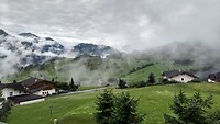 Uitzicht vanaf ons balkon