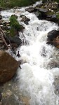 Waterval in Moosbach onder Lawensalp
