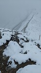Schmugglersteig in de sneeuw
