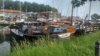 Enkhuizen, Oosterhaven. Ligplaats Herbert