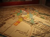 Maquette toekomstig stationsgebied