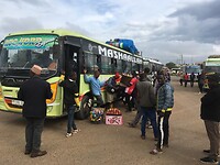 Onze krakende bus van Mbeya naar Sumbawanga