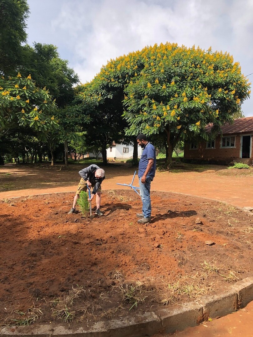 Boomplantdag in Kilangala.