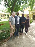 Prettige weerzien van de Directeur en ICT manager van het KCMC