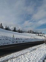Vanochtend vertrokken uit het besneeuwde Tatra gebergte