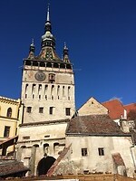 De klokkentoren van Sighişoara