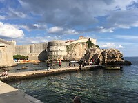 Vestingstad Dubrovnik, Kroatië..