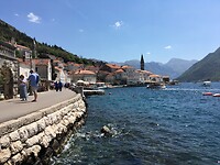 Perast aan zee