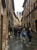 Straatje in San Gimignano