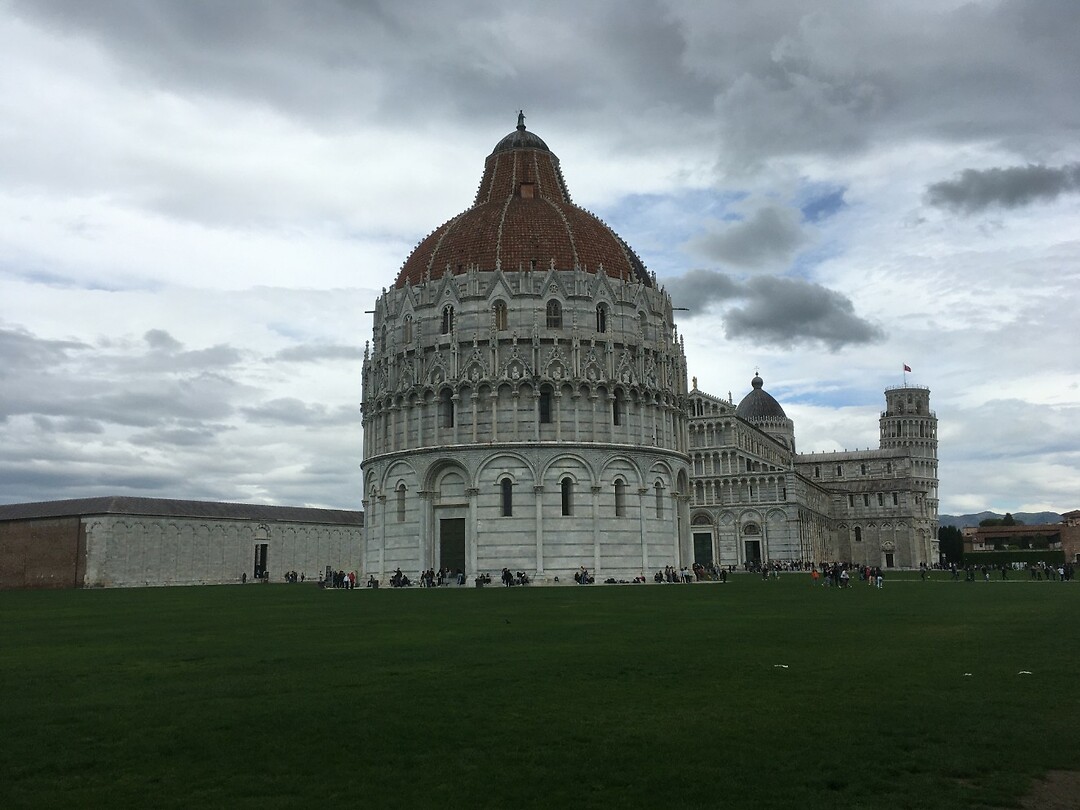 Het Baptisterium Pisa