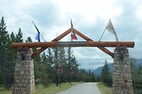 Ingang van The Fairmont Jasper Lodge