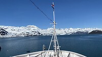 Wapperende driekleur in Alaska