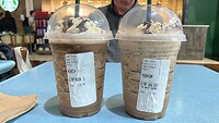 Frappucino voor Chris😳 & Shonyan🫣