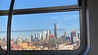 Laatste blik vanuit de G-train op Brooklyn