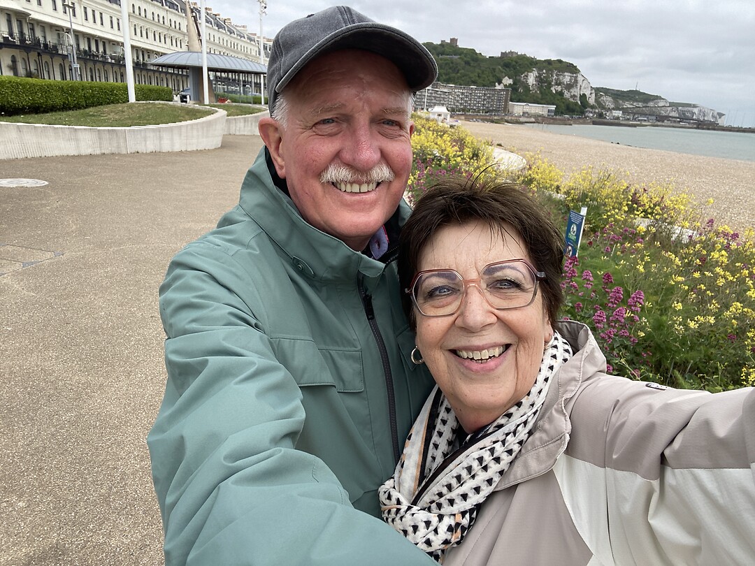Selfie mét de White Cliffs 🤭