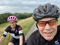 Selfie langs de Maas