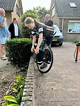Vlak voor vertrek