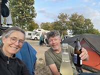 Bier 0.0 en Cava op de camping