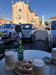 Biertje in Montagnana