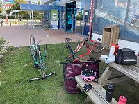Nieuwe banden bij Decathlon