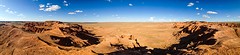 Flaming cliffs - Gobi desert