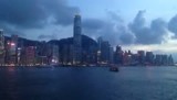 Hong Kong by nightfall