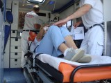 1 juli 2014 Tessa in ambulance