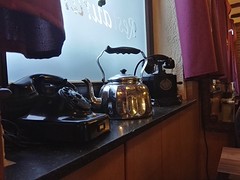 In het restaurant
